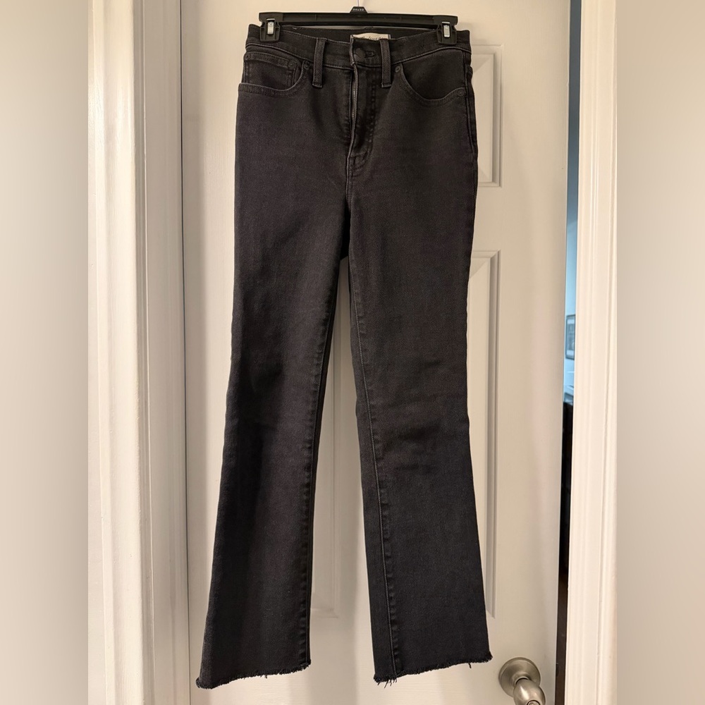Madewell Cali Demi Boot in Faded Black